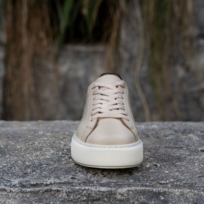 Leathere Signature Sneaker - Beige - SoHo