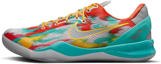 Jordan Men's Nike Kobe 8 Protro “Venice Beach” Size 8 Stadium Grey/Metallic Silver-Tour Yellow (FQ3548-001)