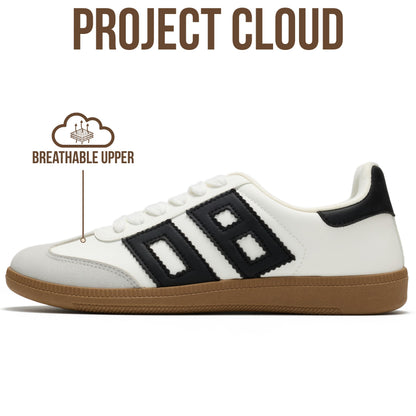 Project Cloud Sneakers for Women 2026 - Breathable Womens Shoes Memory Foam Insole Casual Sneakers Non Slip Womens Sneakers - Breathable Lightweight Walking Shoes (Brita)