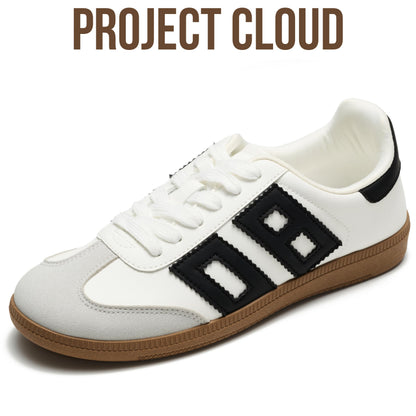 Project Cloud Sneakers for Women 2026 - Breathable Womens Shoes Memory Foam Insole Casual Sneakers Non Slip Womens Sneakers - Breathable Lightweight Walking Shoes (Brita)