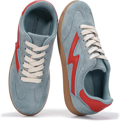 Project Cloud Fashion Sneakers for Women 2026 - Lace-Up Shoes Trendy Women Sneakers with Memory Foam Insole Women's Fashion Sneakers Non-Slip Womens Shoes (Irita)
