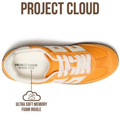 Project Cloud Sneakers for Women 2026 - Breathable Womens Shoes Memory Foam Insole Casual Sneakers Non Slip Womens Sneakers - Breathable Lightweight Walking Shoes (Brita)