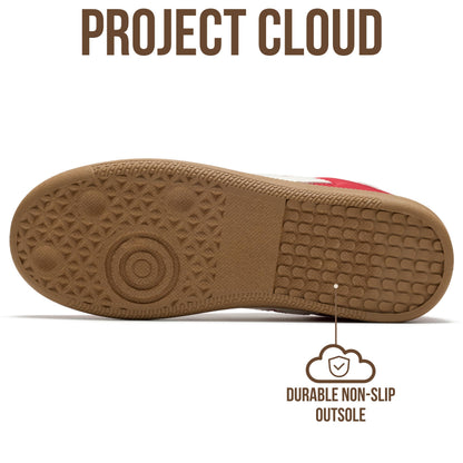 Project Cloud Sneakers for Women 2026 - Breathable Womens Shoes Memory Foam Insole Casual Sneakers Non Slip Womens Sneakers - Breathable Lightweight Walking Shoes (Brita)
