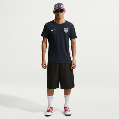 Nike Mens USMNT 2026/27 Match Away - Dark Obsidian