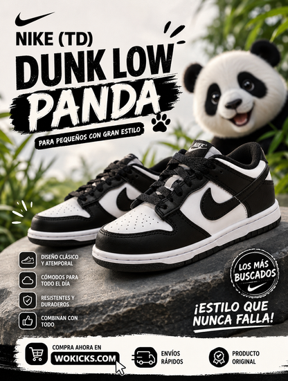 Nike (TD) Dunk Low - Panda