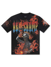 Roku Studio Earned in Chaos Boxy Tee - Black