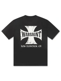 Warsaint Cross Tee - Black