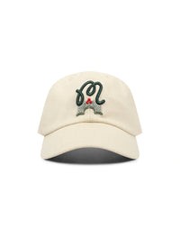 Malbon Mistleflow Dad Hat - Ivory