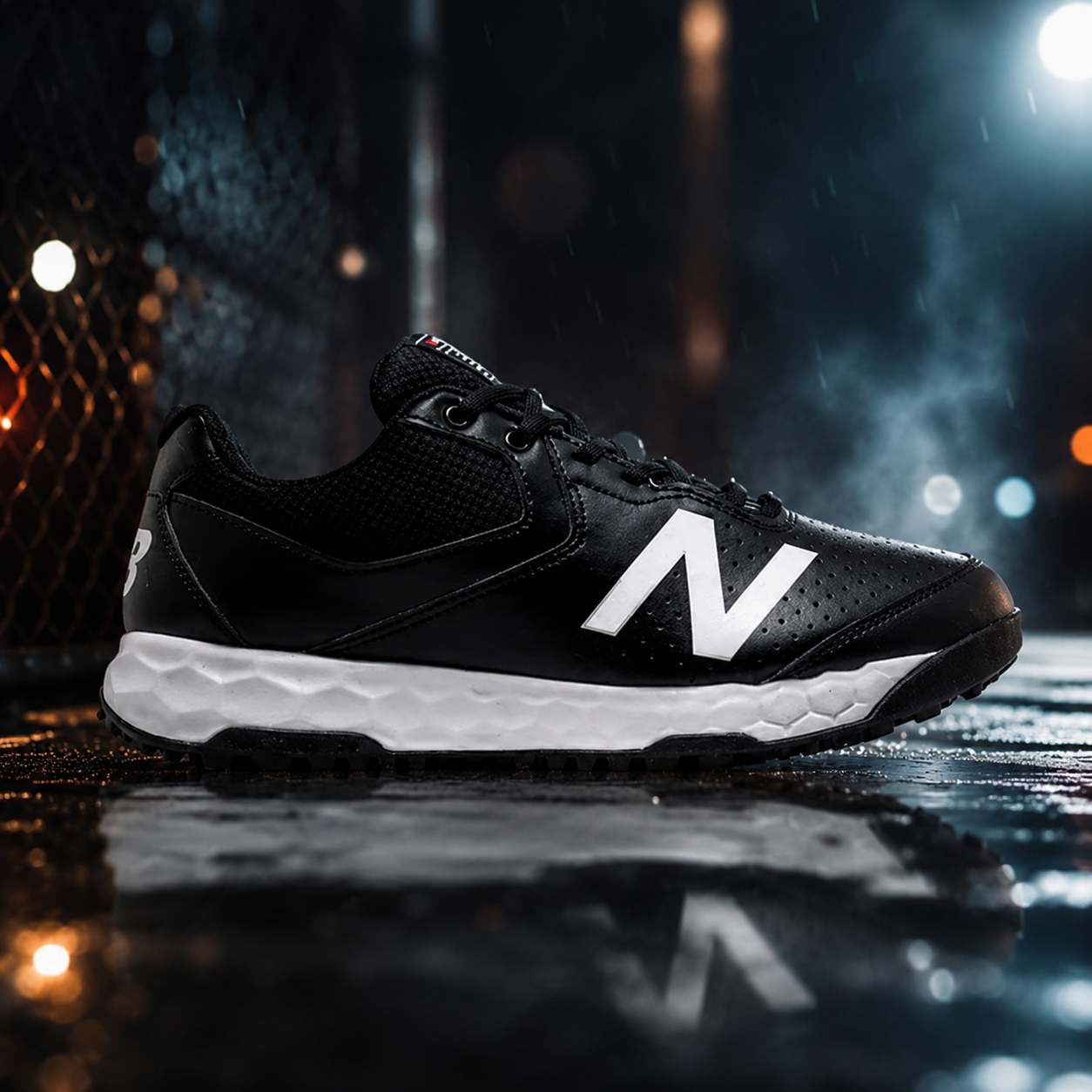 New Balance 950v3 Low-Cut Field Shoe - Black / White