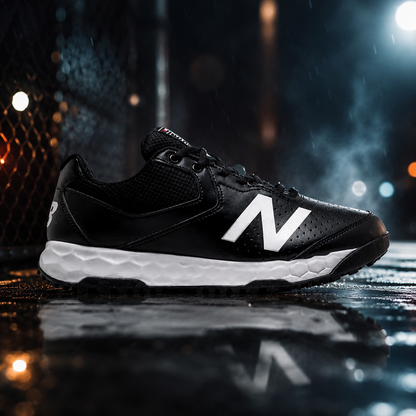New Balance 950v3 Low-Cut Field Shoe - Black / White